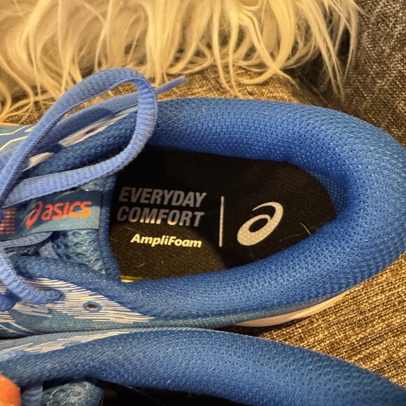 ASICS Women’s Gel-Excite 7 Running Shoes – Blue/Orange – Size 8 – Like New - Picture 7 of 8